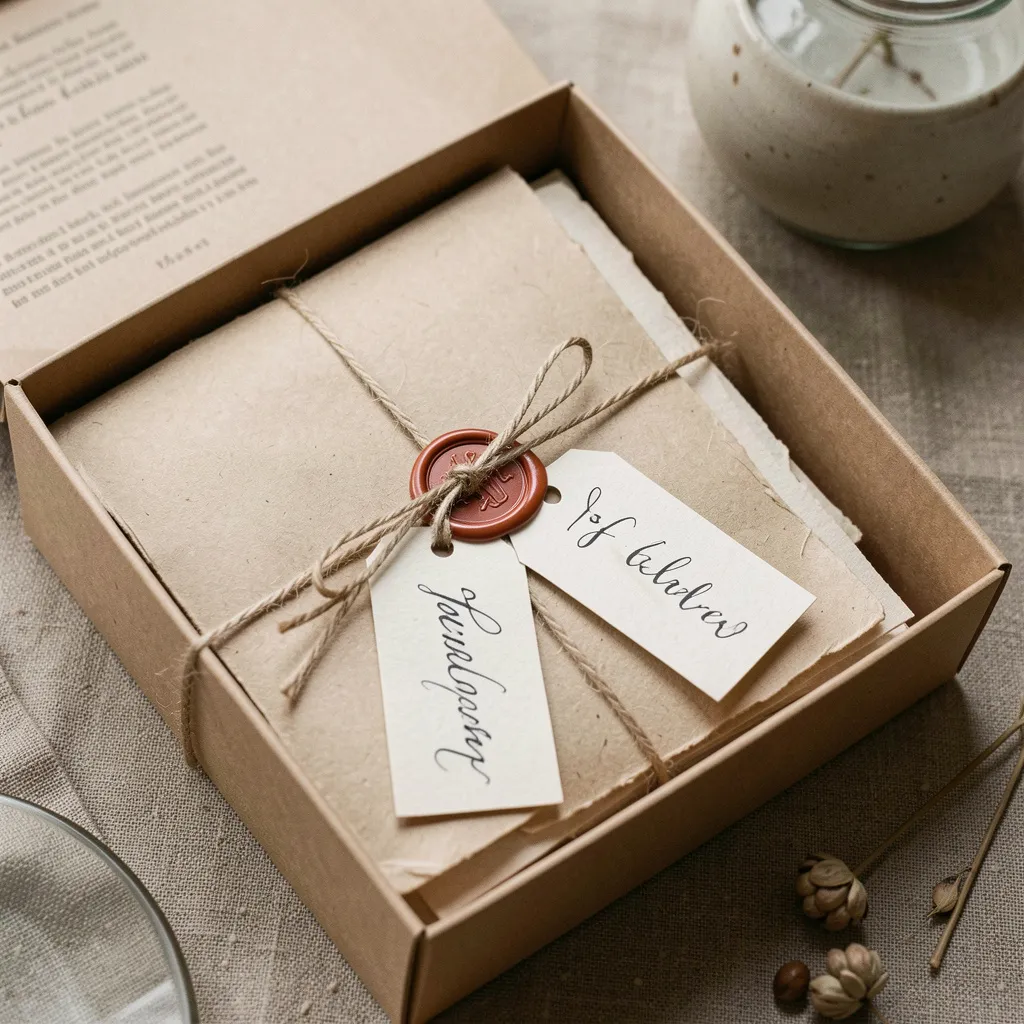 Wedding invitation suite