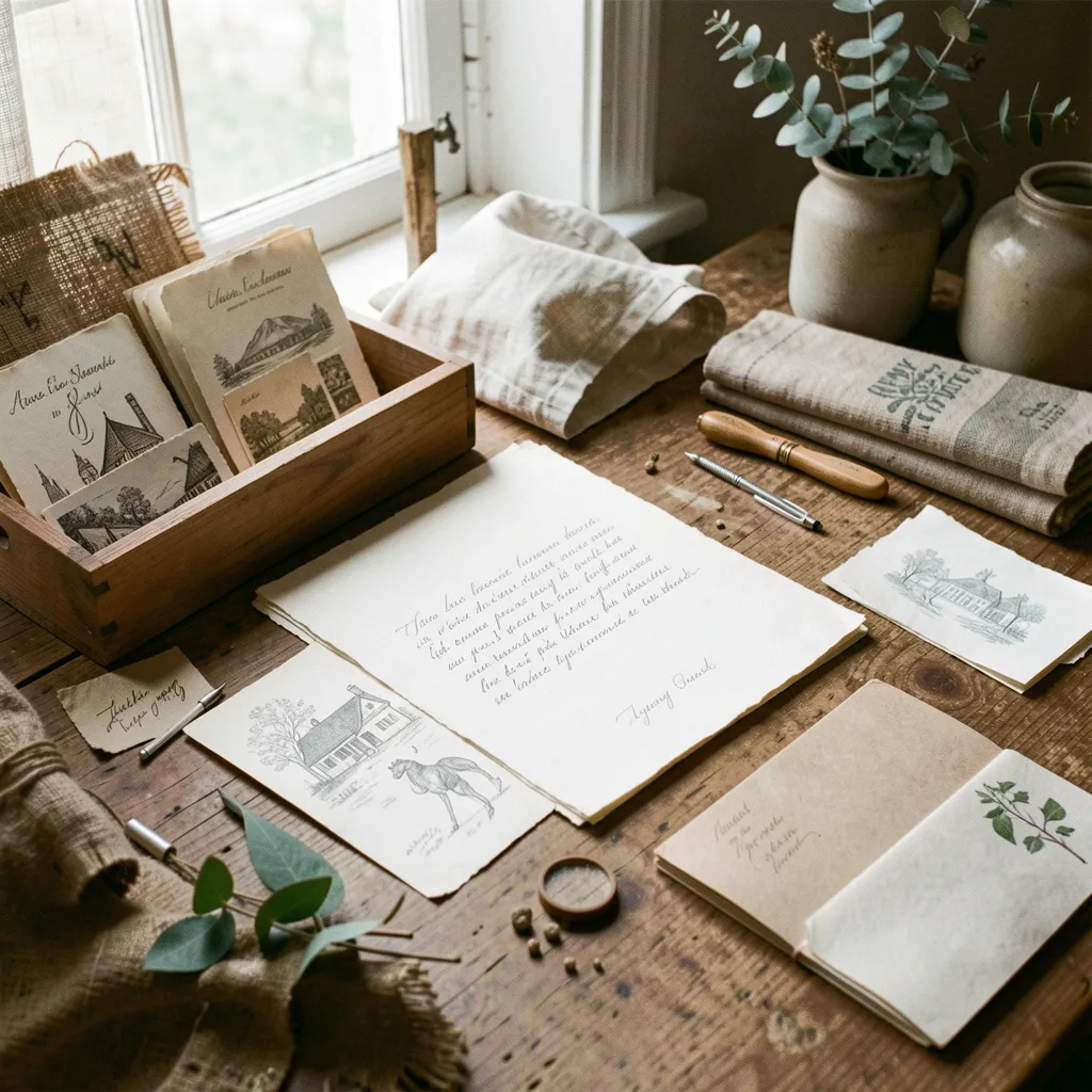 Business correspondence set