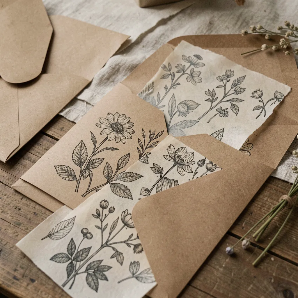 Cotton paper texture